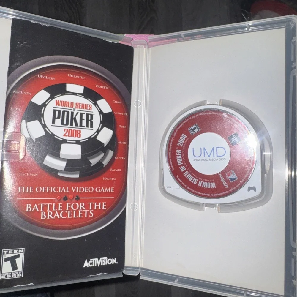 World Series of Poker 2008 Battle for the Bracelets- PSP TESTED